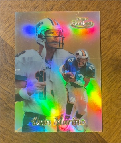 1998 Topps Gold Label #13 Dan Marino — front