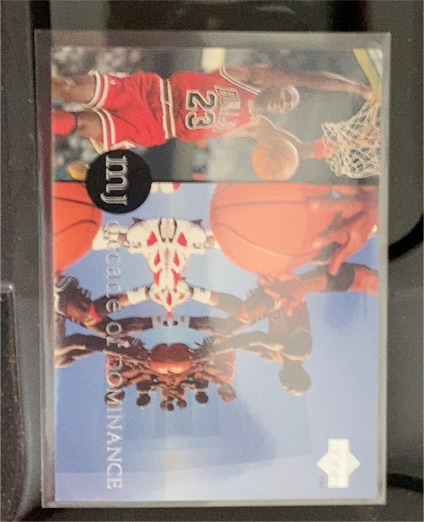 1994 Upper Deck #J7 Michael Jordan Decade of Dominance — front