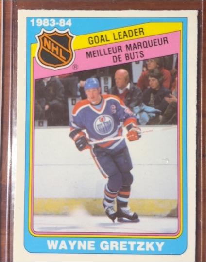 1984-85 O-Pee-Chee #381 Wayne Gretzky — front