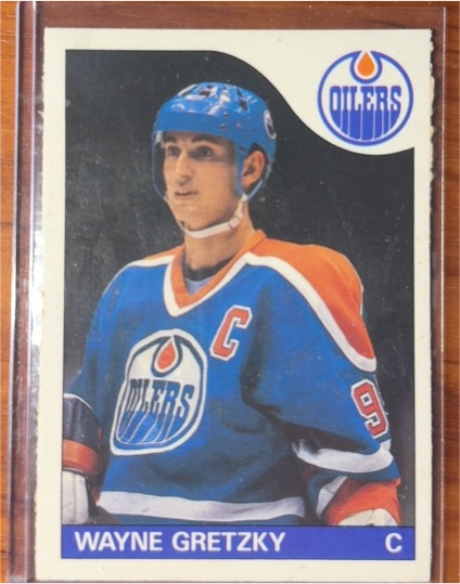 1985-86 O-Pee-Chee #120 Wayne Gretzky — front