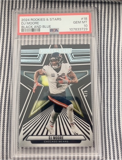2024 Panini Rookies & Stars #18 DJ Moore — front