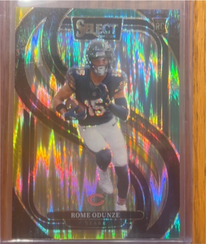 2024 Panini Select Premier Level #136 Rome Odunze — front