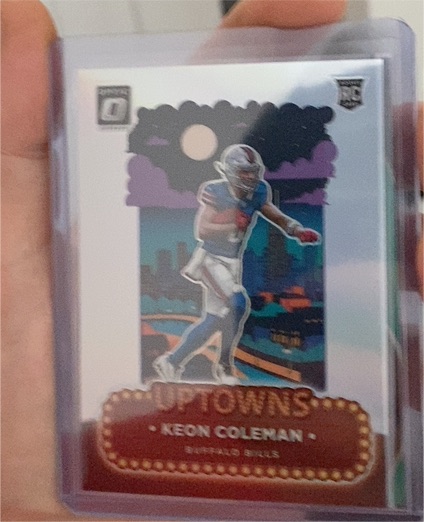 2024 Panini Donruss Optic #15 Keon Coleman Uptowns — front
