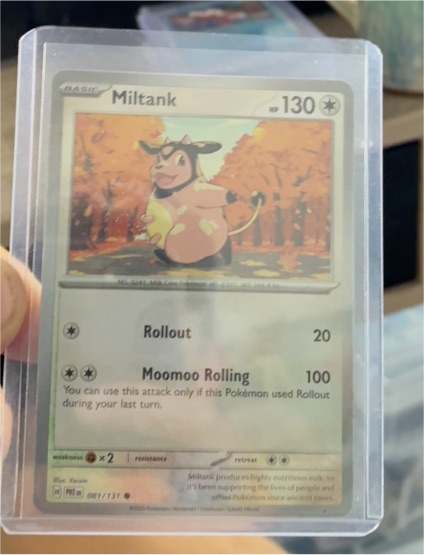 2025 Pokémon TCG Prismatic Evolutions #81 Miltank — front