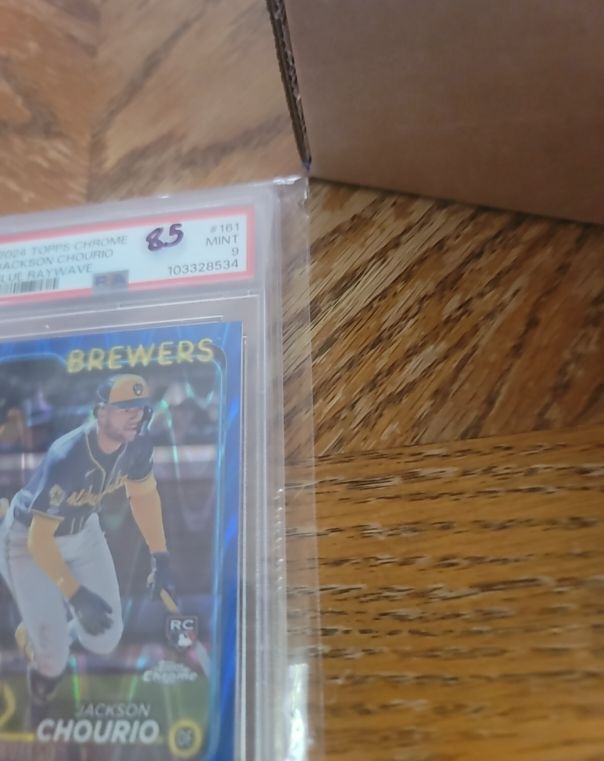 2024 Topps Chrome #161 Jackson Chourio — front
