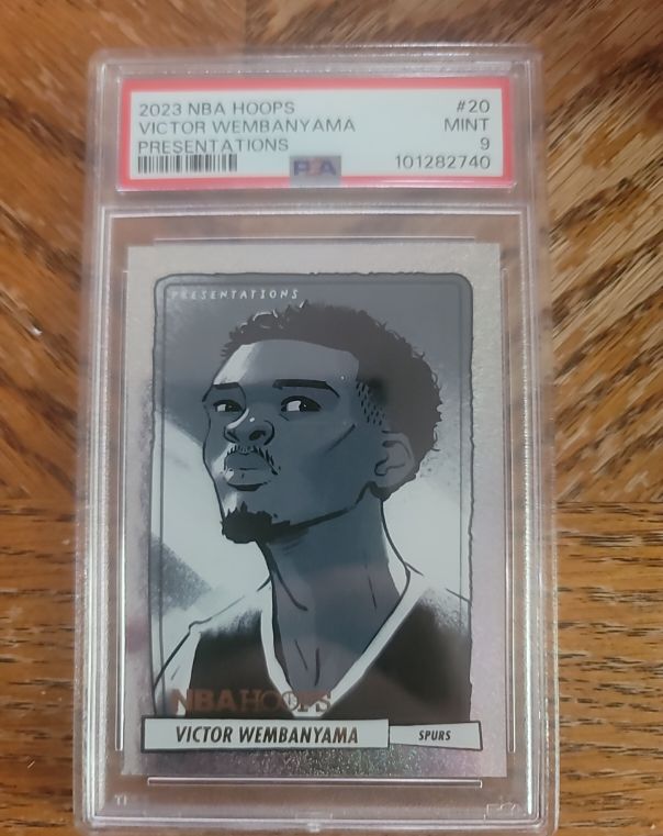 2023 Panini NBA Hoops Presentations #20 Victor Wembanyama — front