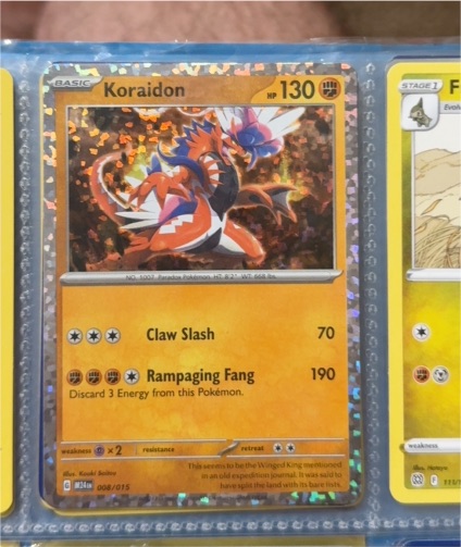 2024 Pokémon McDonald's Promo #008 Koraidon — front