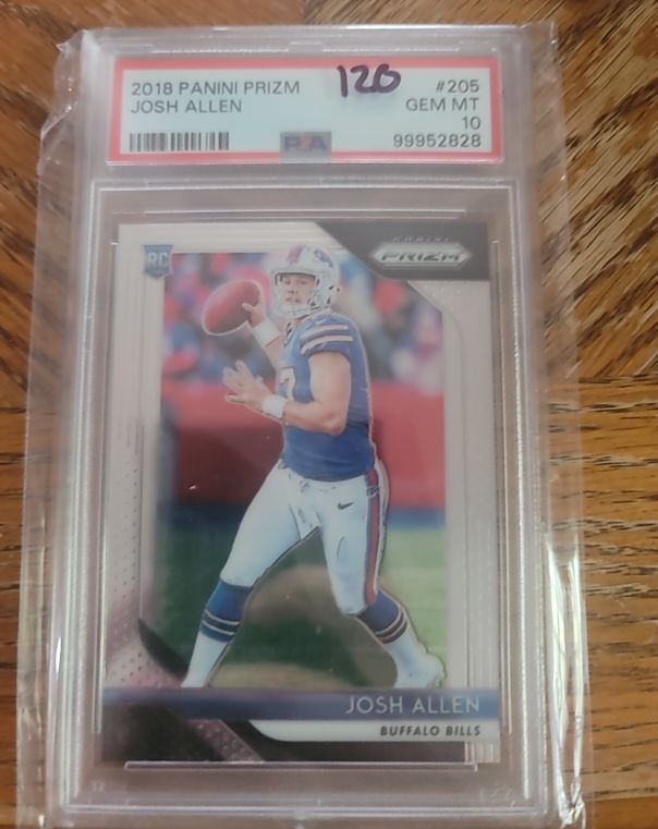 2018 Panini Prizm #205 Josh Allen — front