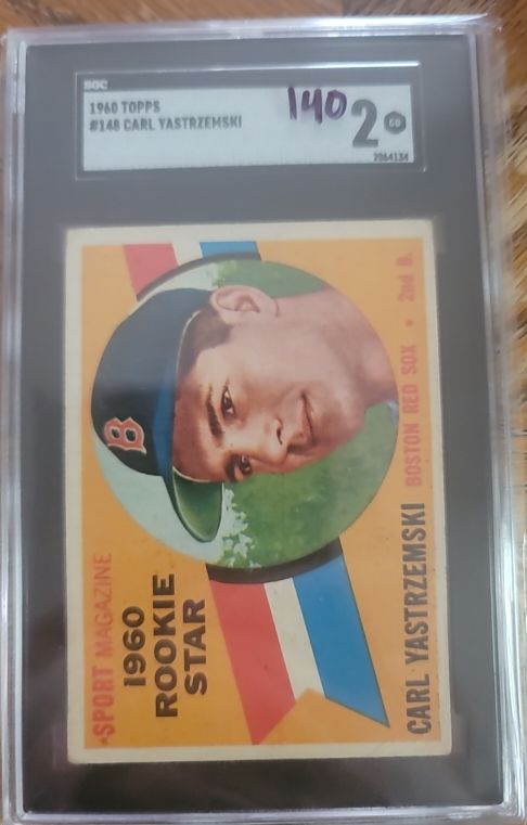 1960 Topps #148 Carl Yastrzemski — front