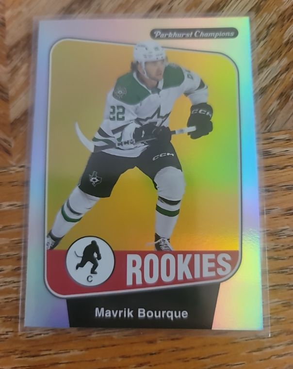 2024-25 Parkhurst Champions #254 Mavrik Bourque — front