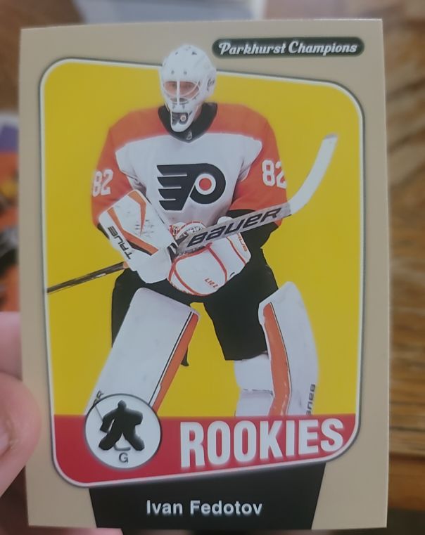 2024-25 Parkhurst Champions Rookies Ivan Fedotov — front