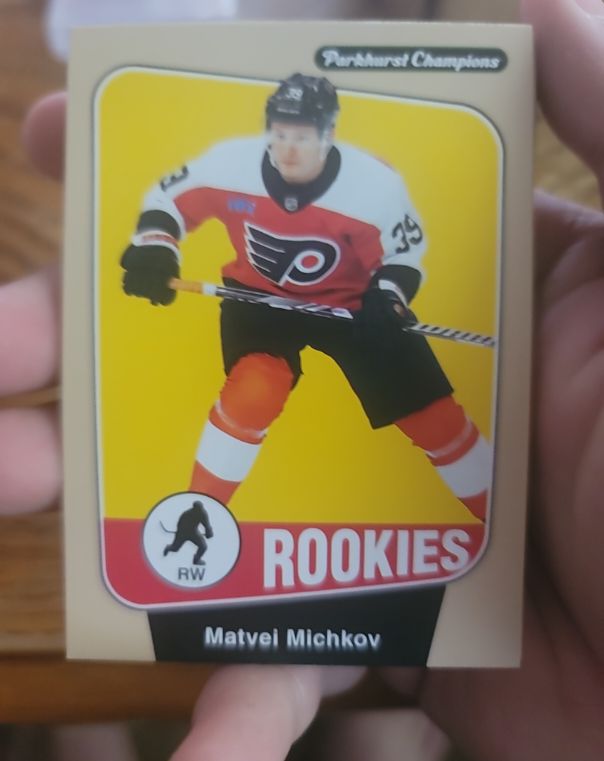 2024-25 Upper Deck Parkhurst Champions #260 Matvei Michkov — front