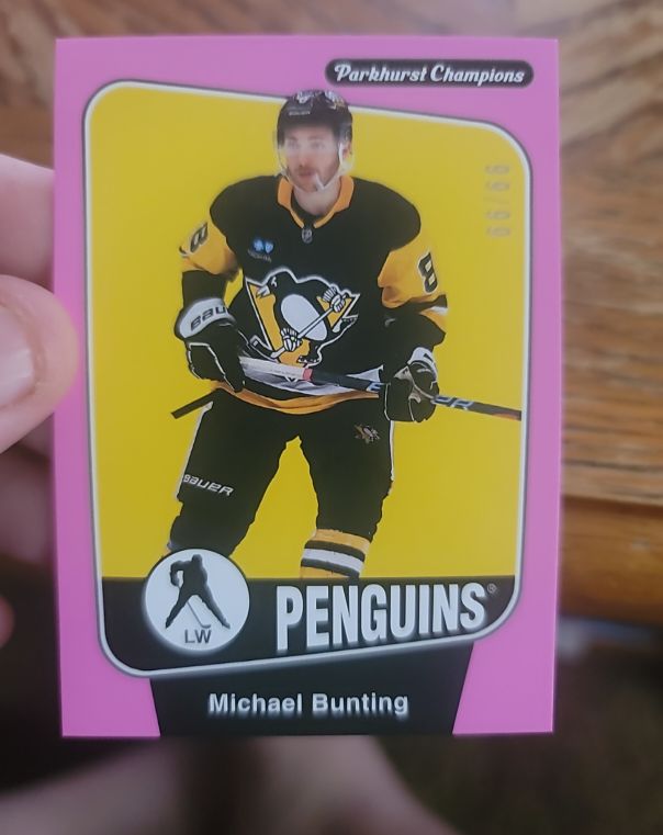 2024-25 Parkhurst Champions #20 Michael Bunting — front