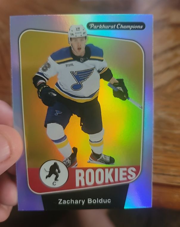 2024-25 Upper Deck Parkhurst Champions #264 Zachary Bolduc — front