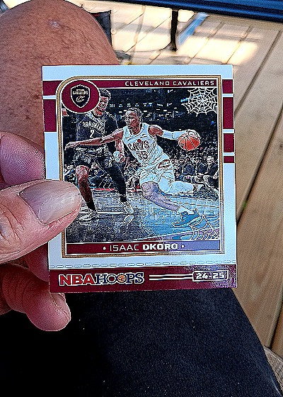 2024-25 Panini NBA Hoops #226 Isaac Okoro — front