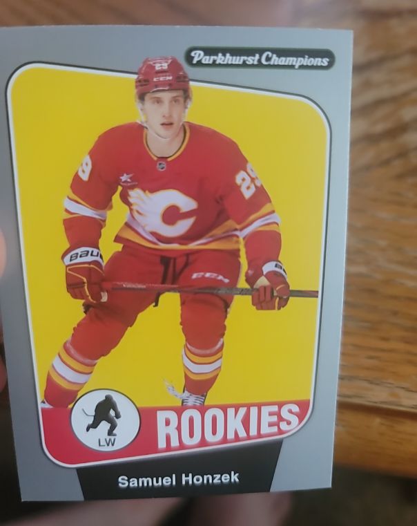 2024-25 Parkhurst Champions #249 Samuel Honzek — front