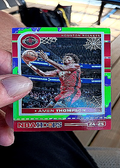 2024-25 Panini NBA Hoops #111 Amen Thompson — front