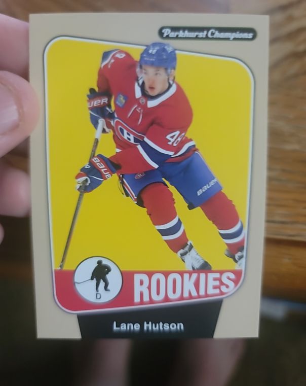 2024-25 Upper Deck Parkhurst Champions #246 Lane Hutson — front