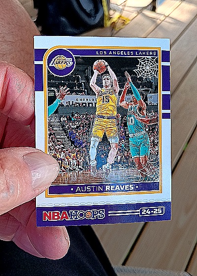 2024-25 Panini NBA Hoops #24-25 Austin Reaves — front