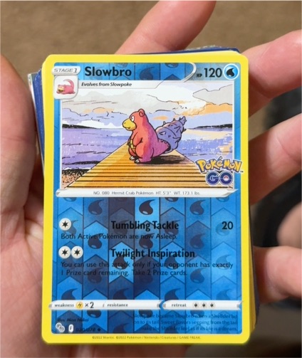 2022 Pokémon TCG Pokemon GO #020 Slowbro — front