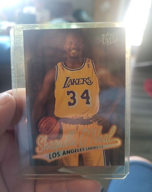 1996-97 Fleer Ultra #55 Shaquille O'Neal — front