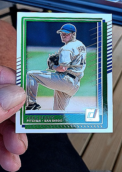 2025 Donruss Optic #49 Jake Peavy — back