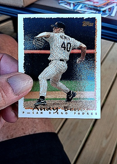 1995 Topps #449 Andy Benes — front