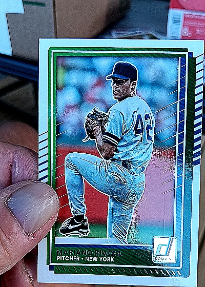 2025 Donruss #33 Mariano Rivera — back