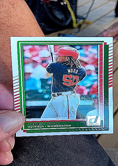2025 Donruss #41 James Wood — front