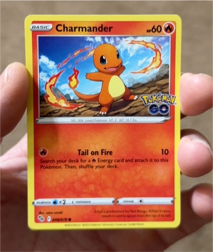 2022 Pokémon GO #008 Charmander — front