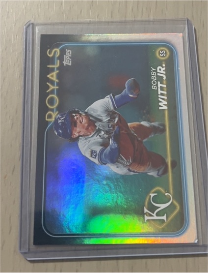 2024 Topps #254 Bobby Witt Jr. — front