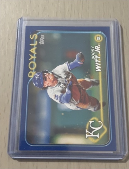 2024 Topps Series 1 #254 Bobby Witt Jr. — front