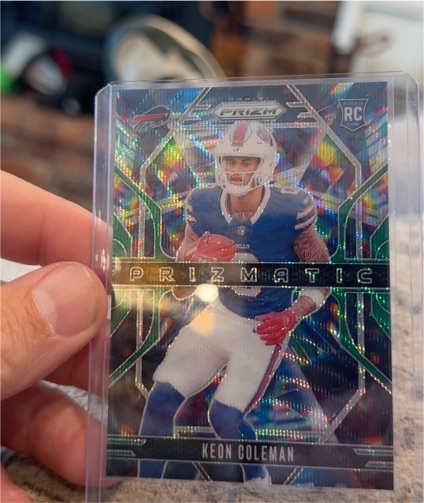 2024 Panini Prizm #15 Keon Coleman — front