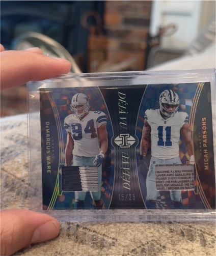 2024 Panini Illusions Déjà Vu #DV-COW DeMarcus Ware & Micah Parsons — front