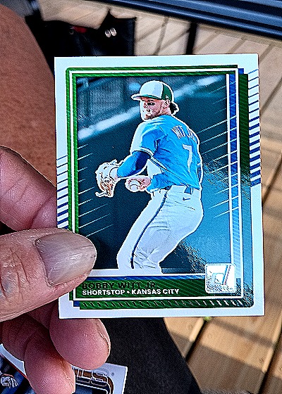 2025 Donruss #27 Bobby Witt Jr. — front