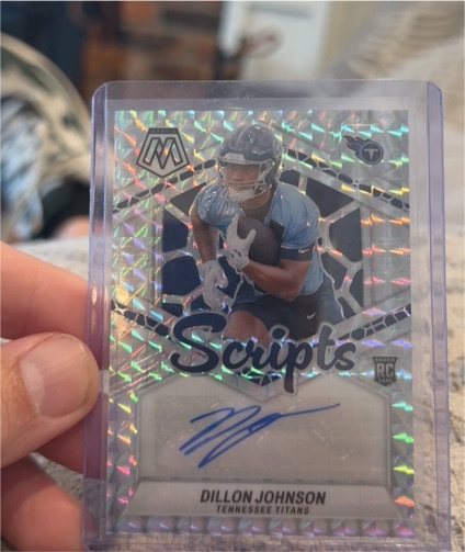 2024 Panini Mosaic #RS-DJN Dillon Johnson — front