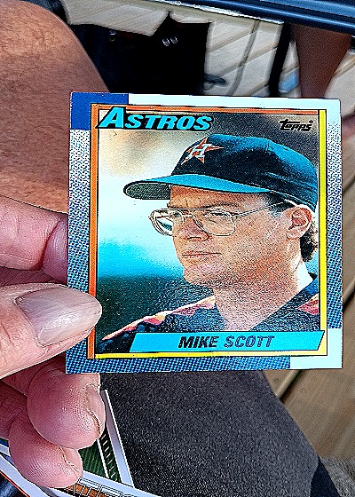 1990 Topps #460 Mike Scott — front