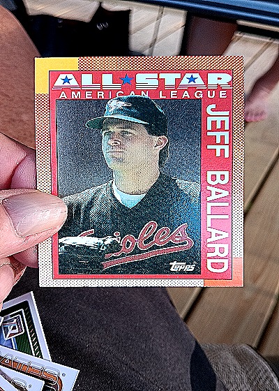 1990 Topps #394 Jeff Ballard — front