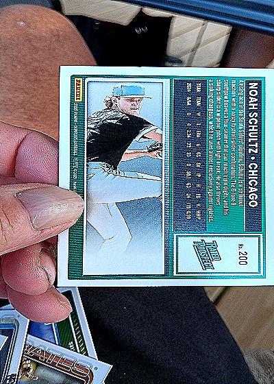 2025 Donruss #200 Noah Schultz — back