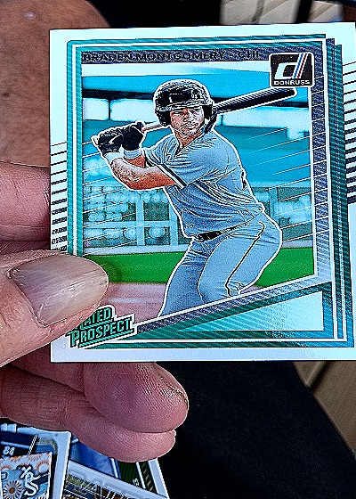 2025 Donruss Optic #101 Braden Montgomery — front