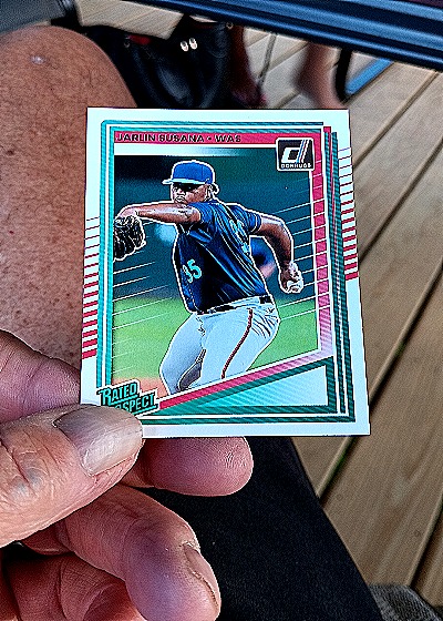 2025 Donruss #140 Jarlin Susana Rated Prospect — front