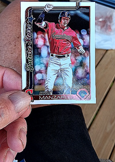 2025 Topps Series 1 #551 Kyle Manzardo — front