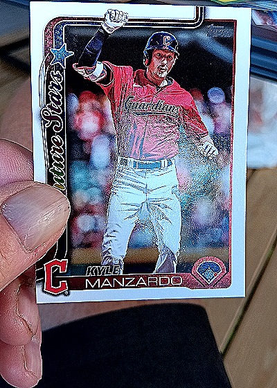 2025 Topps Series 2 #557 Kyle Manzardo — front