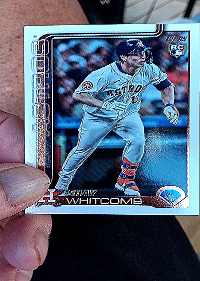 2025 Topps Series 1 #87 Shay Whitcomb — front