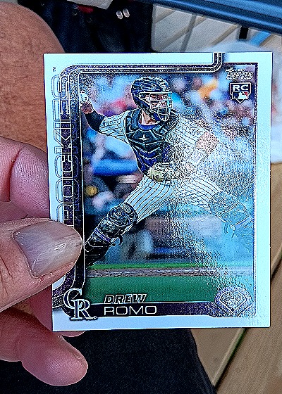 2025 Topps Series 1 #296 Drew Romo — front
