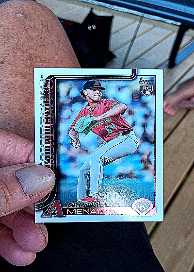 2025 Topps Series 1 #120 Cristian Mena — front