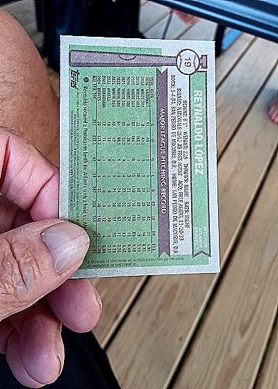 2023 Topps #19 Reynaldo Lopez — front