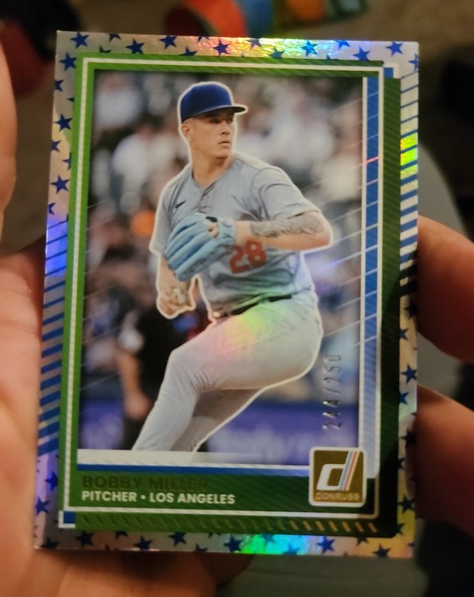 2025 Panini Donruss #91 Bobby Miller — front