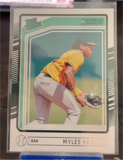 2024 Donruss #196 Myles Naylor — front