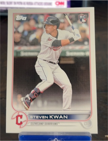 2022 Topps Update #US261 Steven Kwan — front